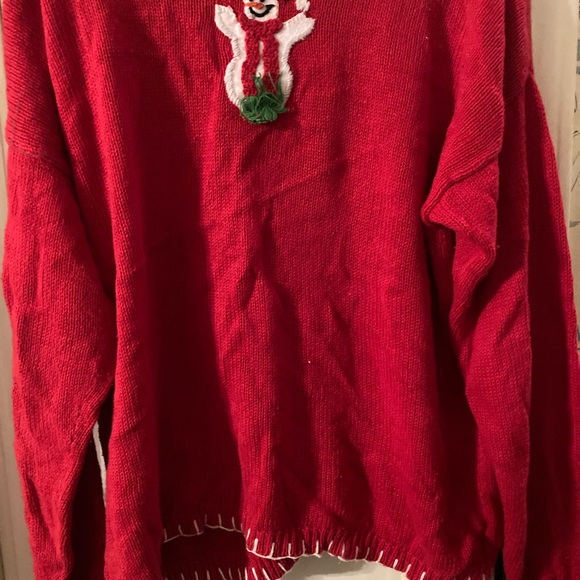 Christmas snowman sweater - Picture 7 of 8